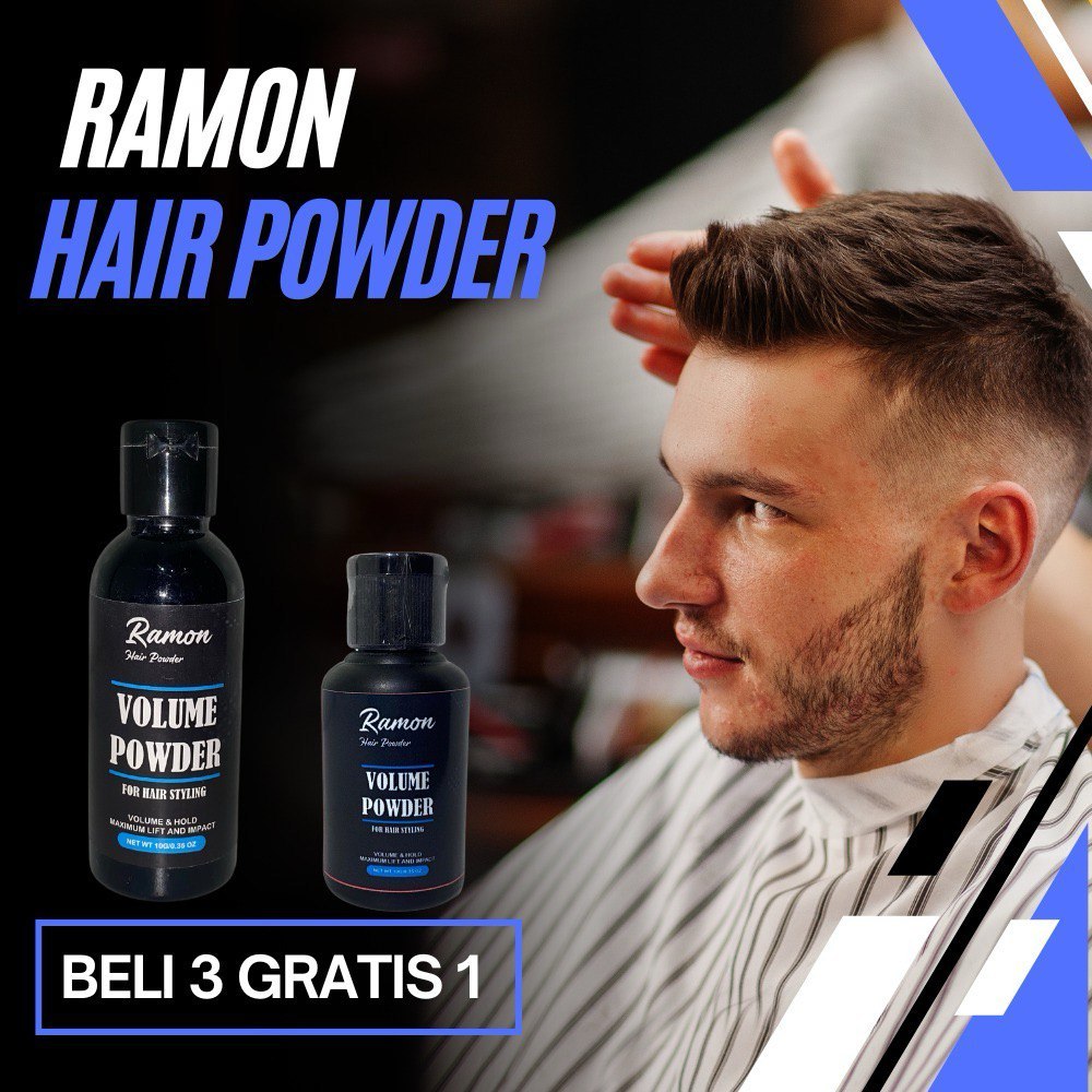 Jual ( HADIAH ) RAMON HAIR POWDER- BUBUK TABUR PENATA RAMBUT ...
