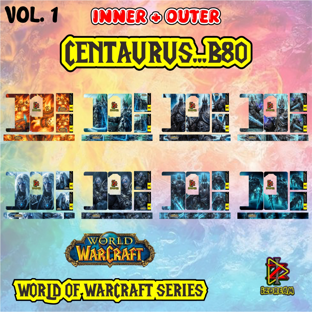 Jual STICKER WORLD OF WARCRAFT SERIES FULL BODY B80 | Shopee Indonesia