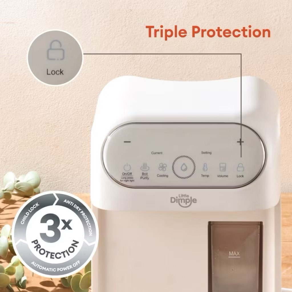 Jual LITTLE DIMPLE Thermo Guard Water Dispenser HWD-917 | Shopee Indonesia