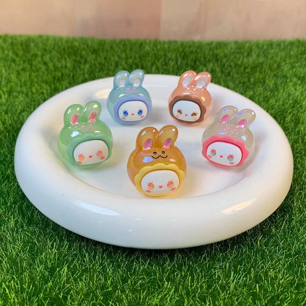 Jual mini figur emma rabbit/ ema rua zoo bunny unoff resin gid manik ...