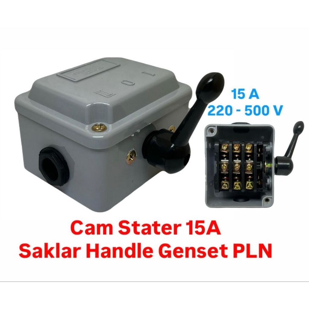 Jual TOFUDA Cam Stater Saklar Handle Genset PLN 15A | Shopee Indonesia