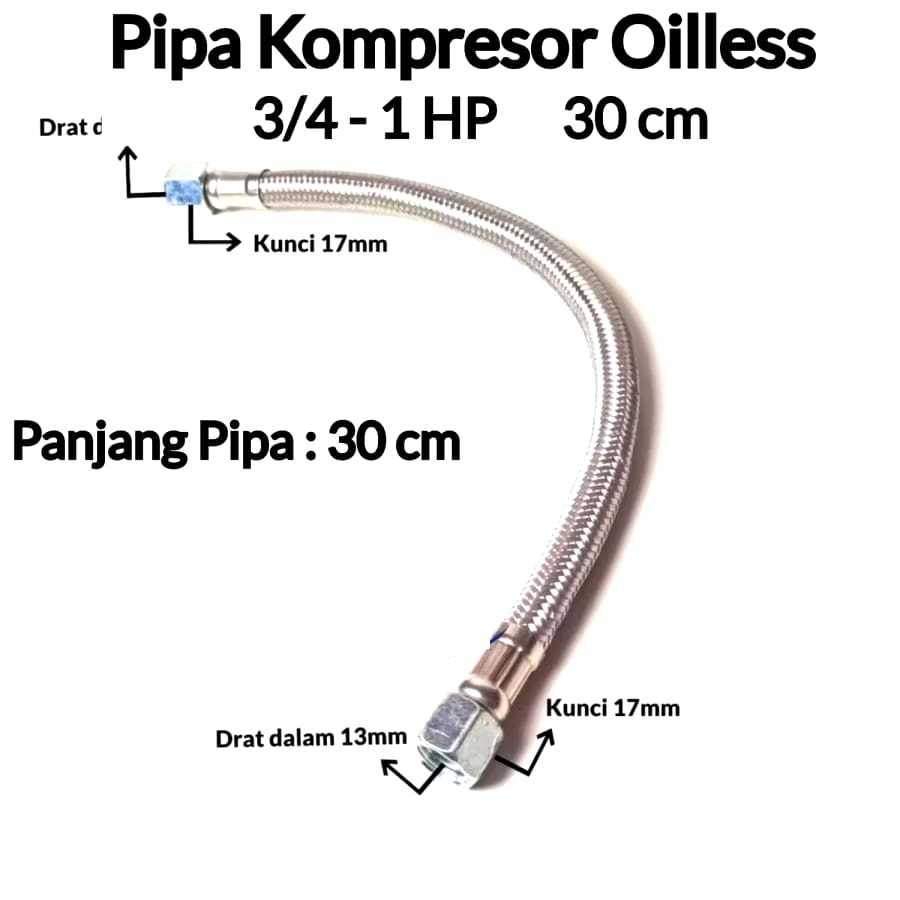 Jual [SPARE PARTS] Discharge Pipe A/Pipa Angin Kompresor Portabel ...