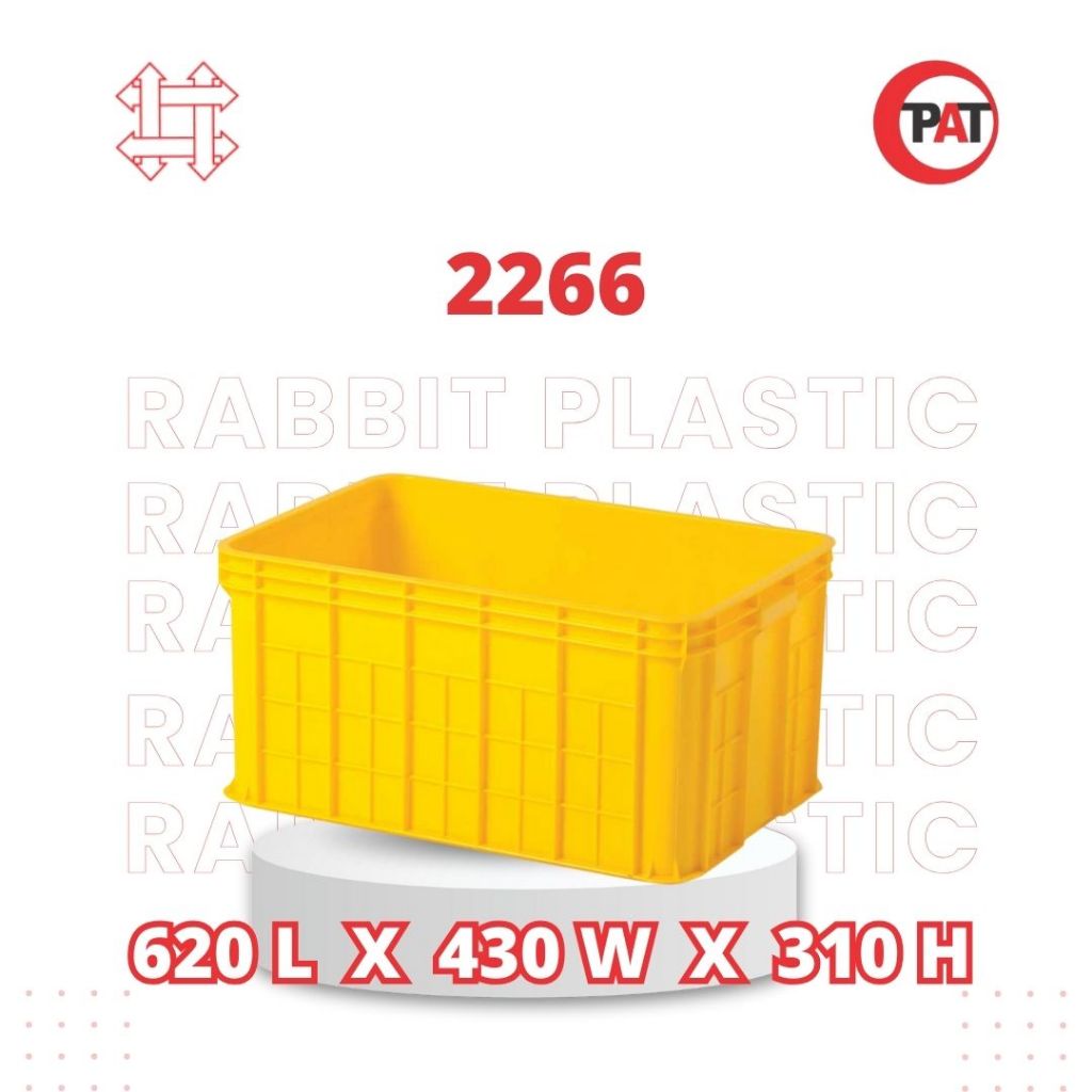 Jual Rabbit Container Plastik Rapat 2266 | Shopee Indonesia