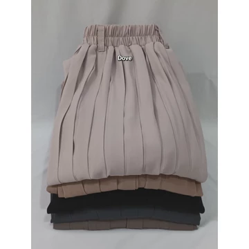 Aretha Pleated Skirt Rok Plisket Premium Tebal Rok Plisket Premium Jumbo Clara Basic Color
