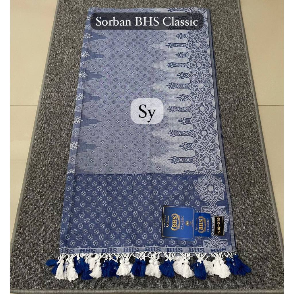 Jual SORBAN BHS CLASSIC JAQUARD SONGKET DOBBY SUBAIYAH BHS CLASSIC ...