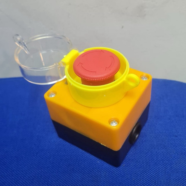 Jual EMERGENCY STOP KOMPLIT BOX & COVER PROTECTION TOMBOL DARURAT 1NC ...