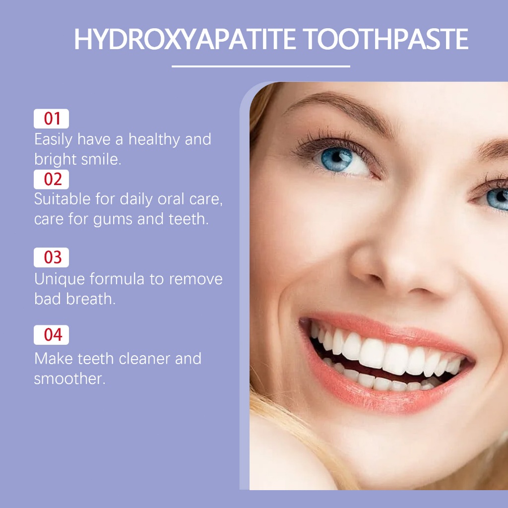 Jual Oralhoe Hydroxyapatite Toothpaste 120g 7.5%HAP Pasta Gigi Pemutih ...