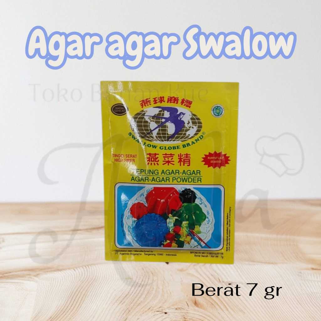 Jual Swallow Agar Agar Plain / agar agar / powder | Shopee Indonesia