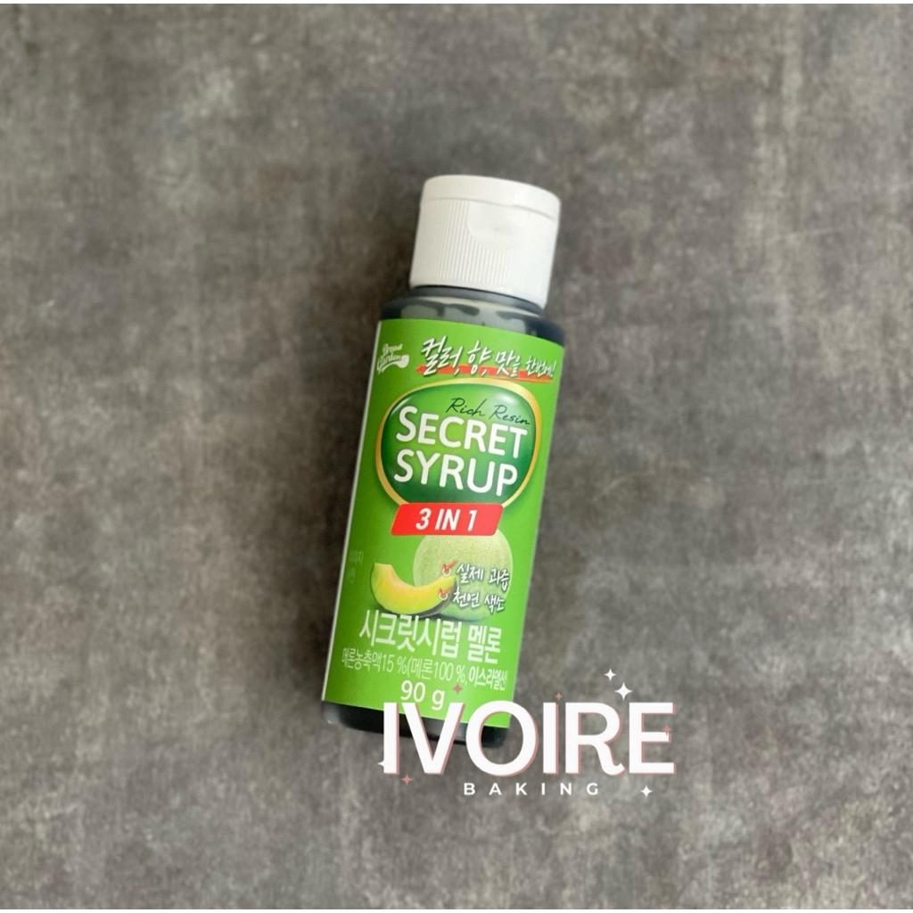 Jual Korean Secret Syrup 3 in 1 (Flavoring, Aroma, Coloring) Strawberry ...