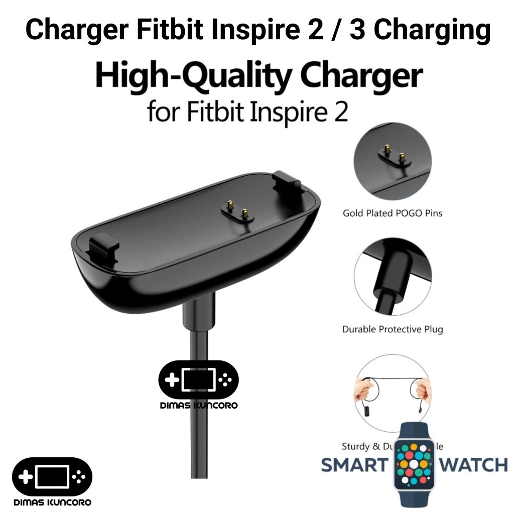 Jual Charger Fitbit Inspire 2 / 3 Charging kabel usb cable base ...