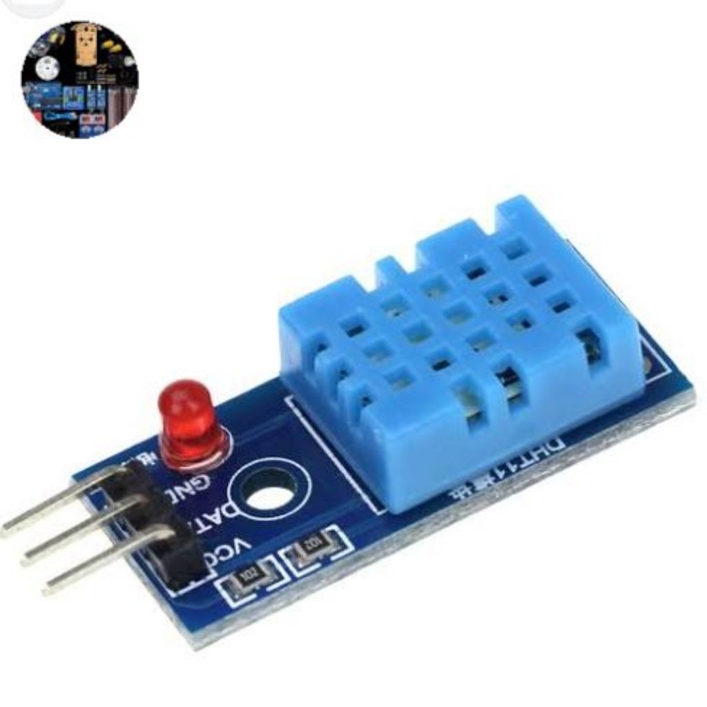 Jual sensor DHT11 with LED indikator Temperature and Humidity ...