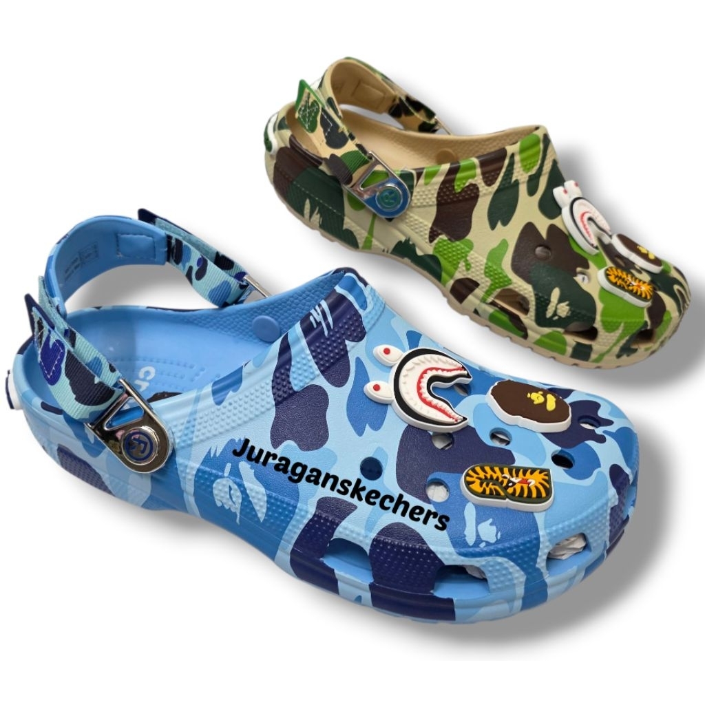 Sneakers Harga Sandal Bape CROCS X BAPE/SANDAL CROCS X BAPE/SANDAL