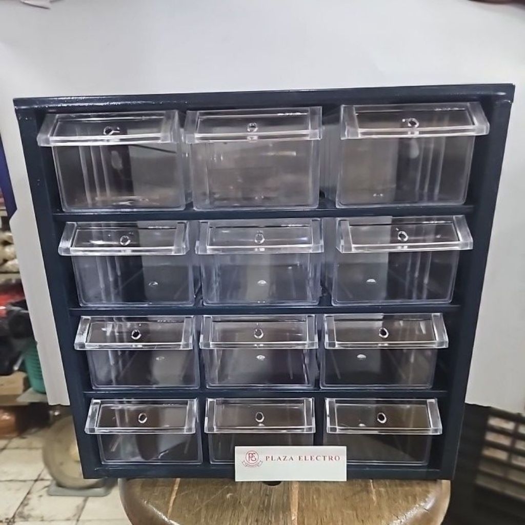 Jual RACCO RAK KOMPONEN SERBA GUNA JUMLAH LACI 12 BESAR MURAH ORGANIZER ...