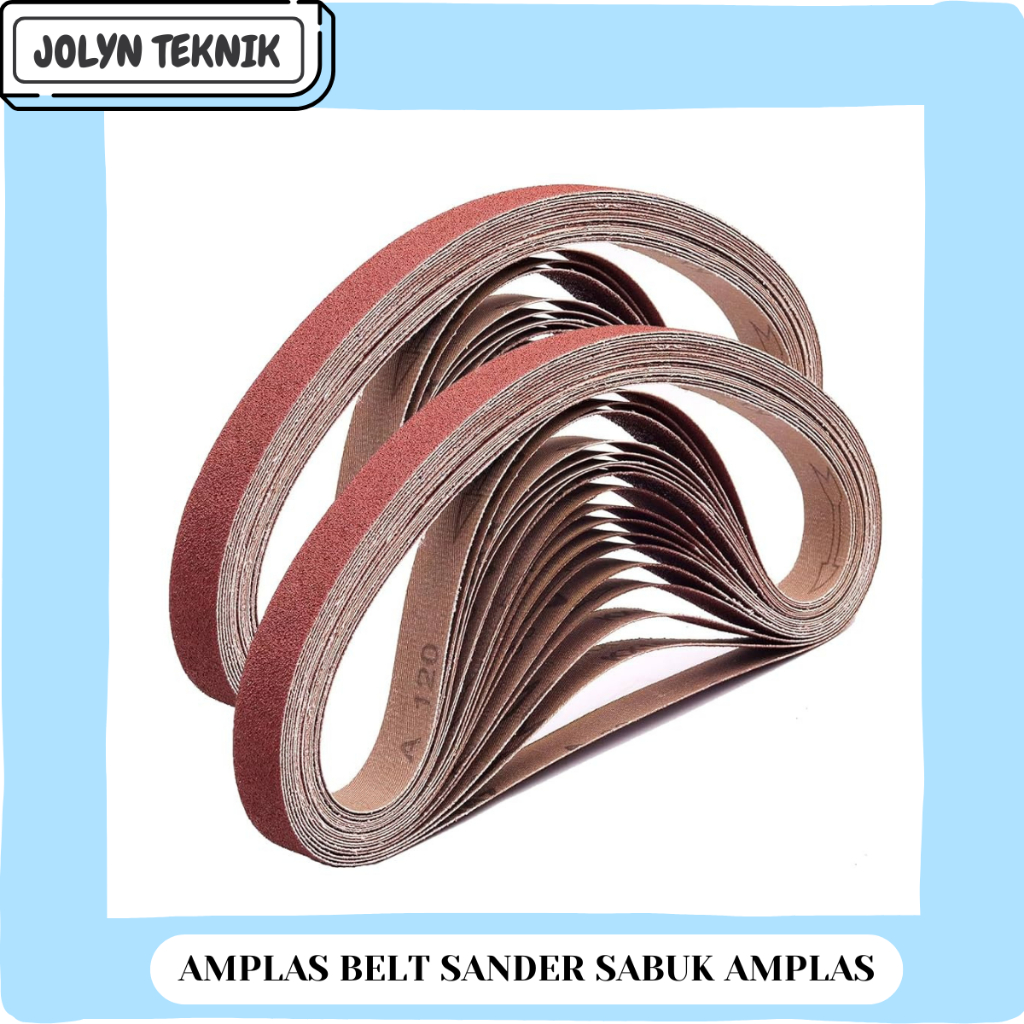Jual Amplas Belt Sander Sabuk Amplas Air Gerinda Handheld Grit 60/80 ...