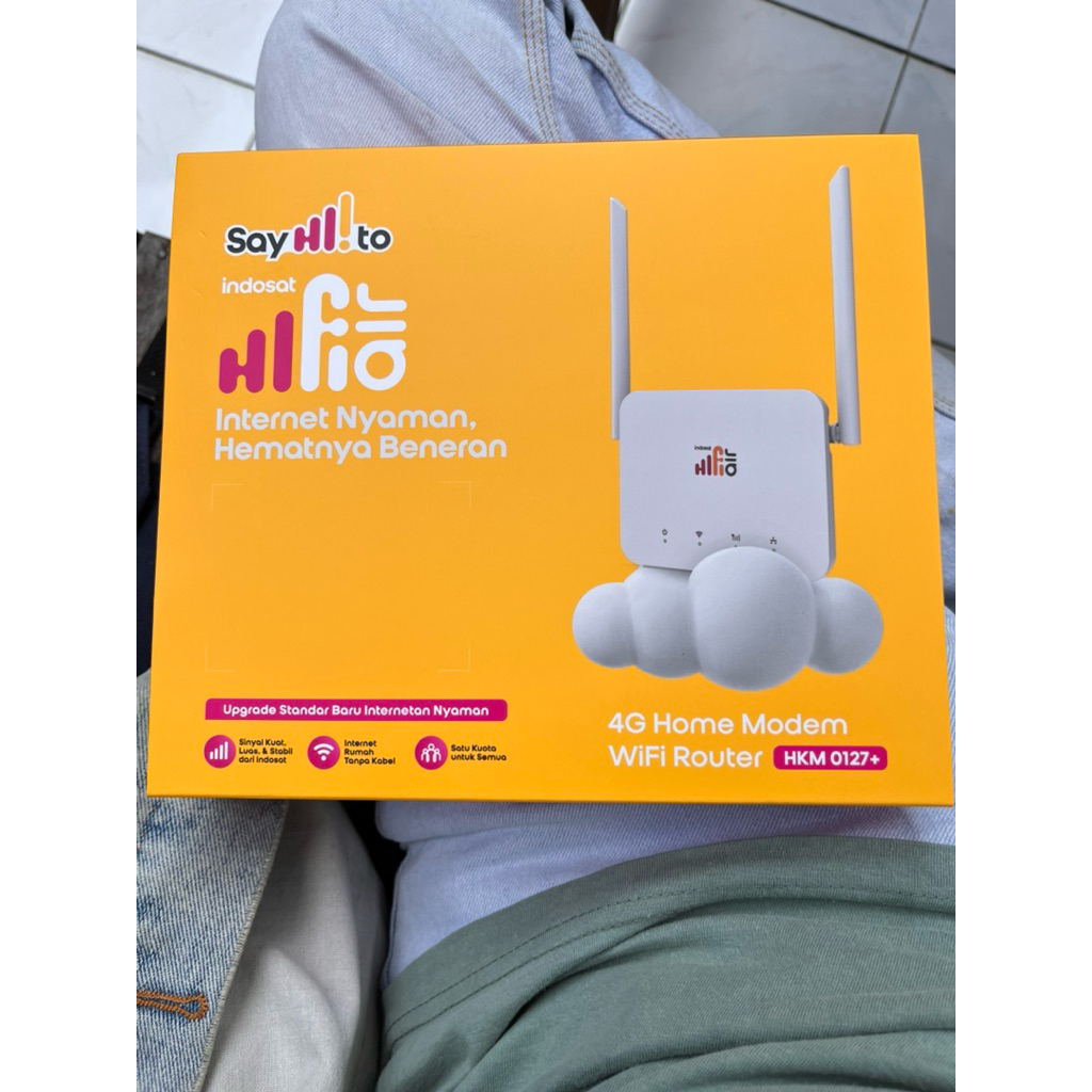 Jual Modem Router HIFI AIR INDOSAT IM3 Free 50GB MERK HKM | Shopee ...