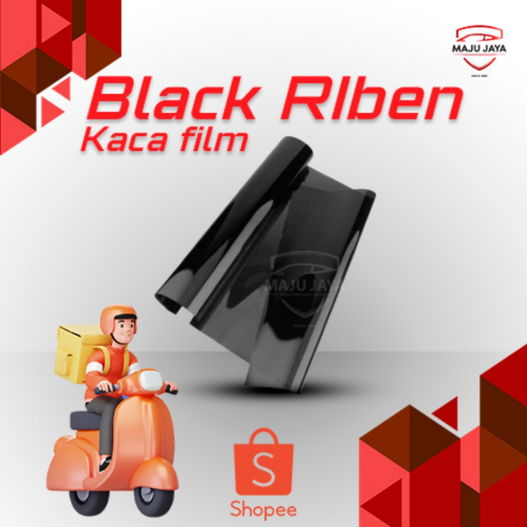 Jual Kaca Film rumah Hitam Riben murah - Berikut Pasang | Shopee Indonesia