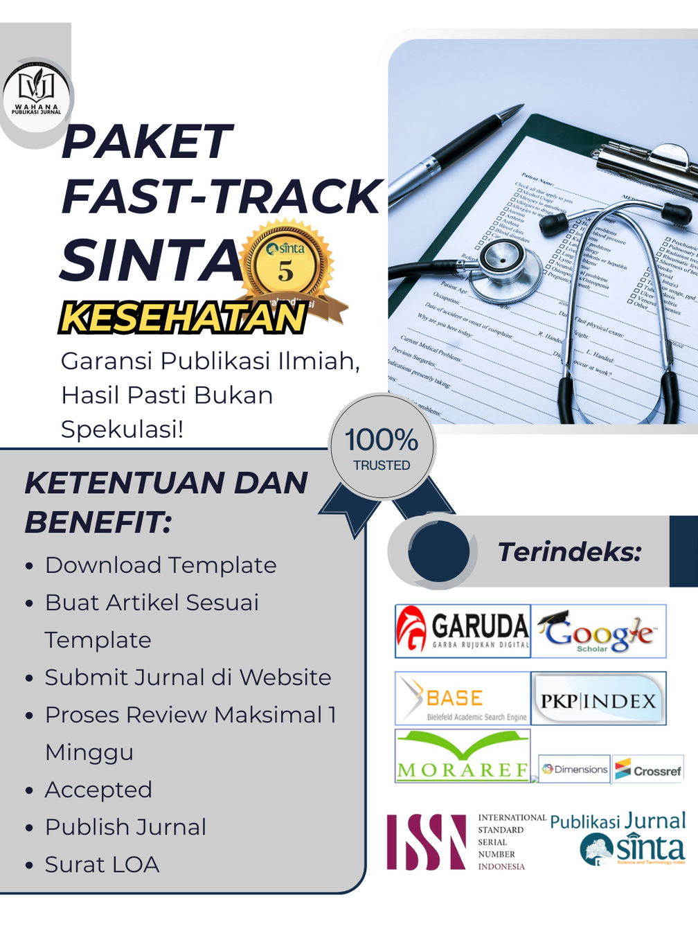 Jual Publikasi Jurnal Sinta 5 Fast-track Scope Kesehatan | Shopee Indonesia