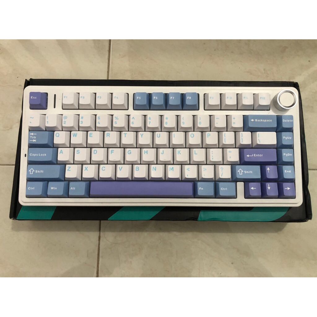 Jual AULA F75 White Blue Purple Star Vector Switch | Shopee Indonesia
