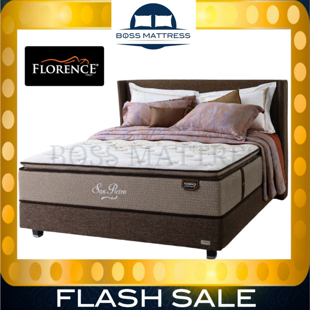 Jual FLORENCE SpringBed SAN PIETRO ( Hanya KASUR / Full SET ) 160 180 ...