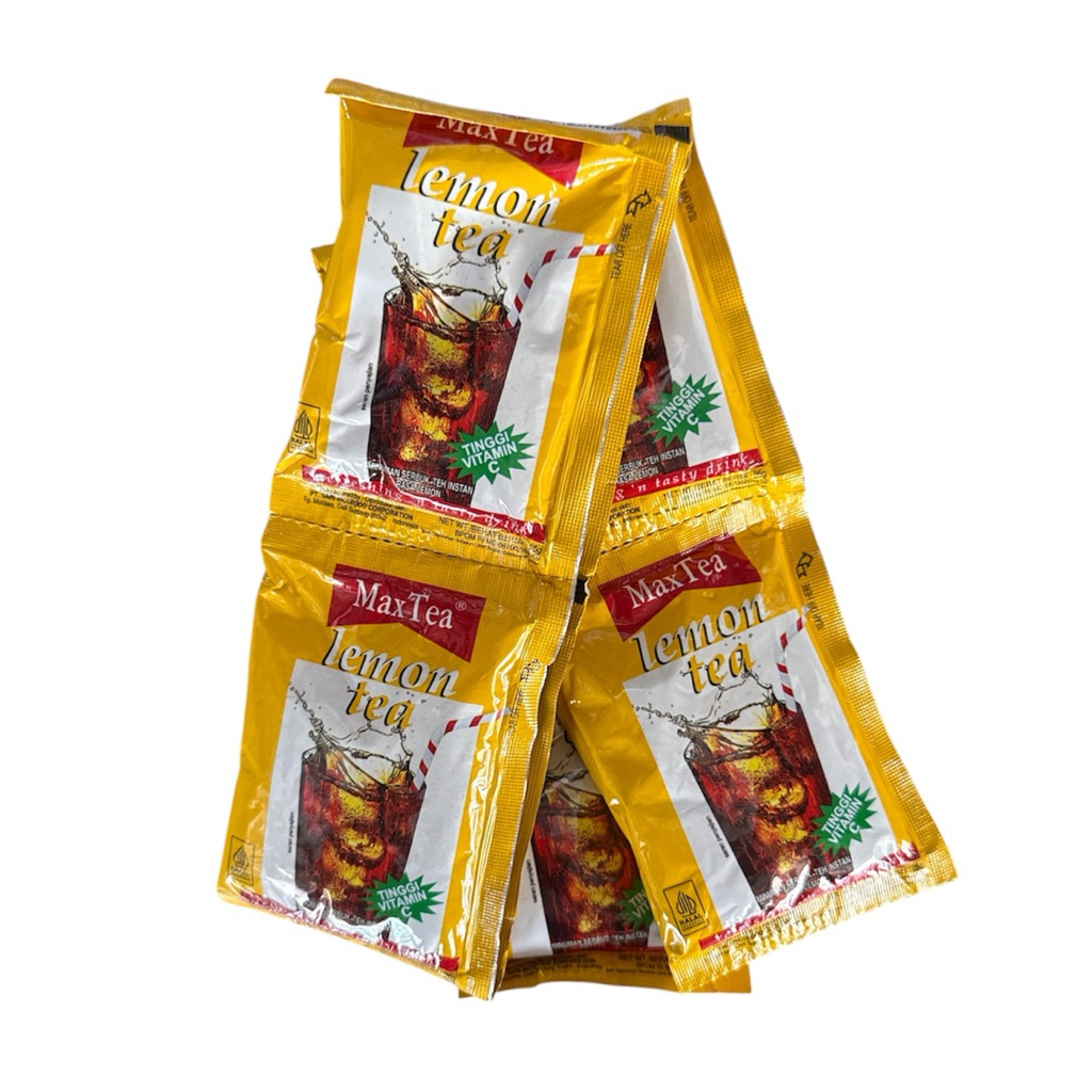 Jual Max Tea Lemon Tea Sachet 1 Renceng isi 10 pcs | Shopee Indonesia