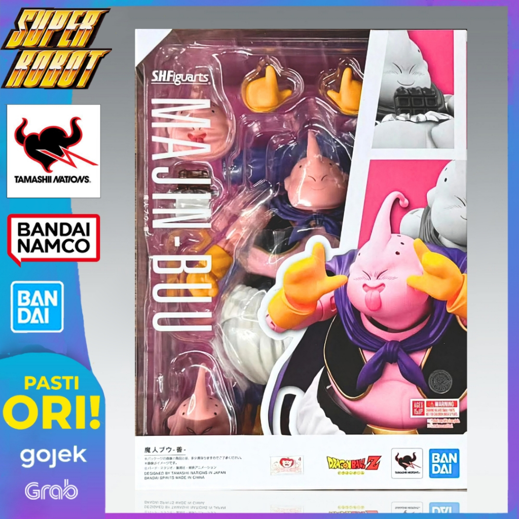 Jual BANDAI SHF Majin Buu / Majin Boo Good - Dragon Ball Z SHFiguarts ...