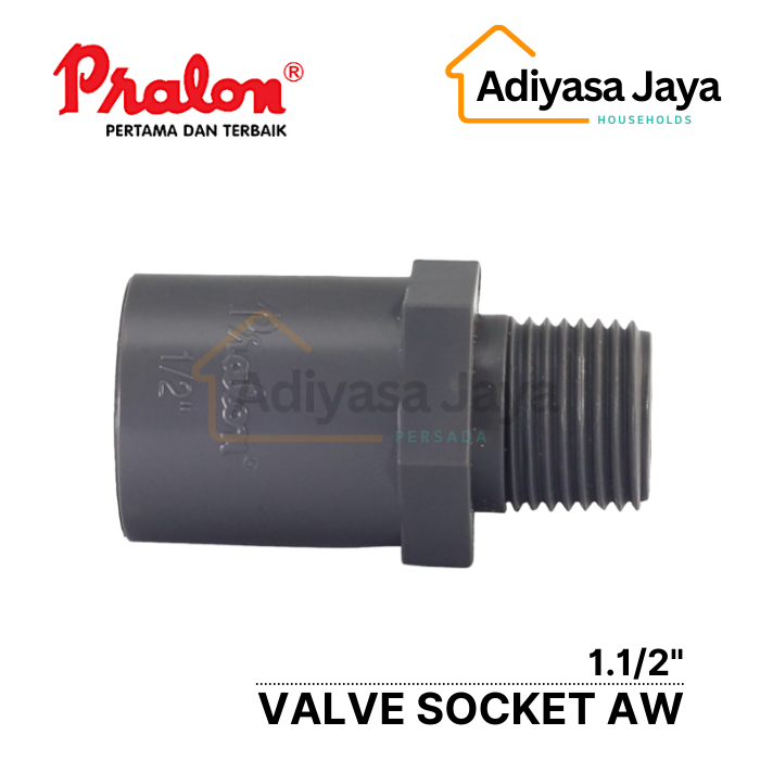 Jual Valve Socket 1.1/2 (Pralon) / SDL (Sock Drat Luar) | Shopee Indonesia