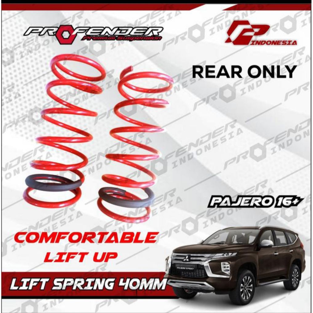 Jual COIL SPRING PER LIFTUP PROFENDER PAJERO SPORT OLD ALL NEW DAKAR ...