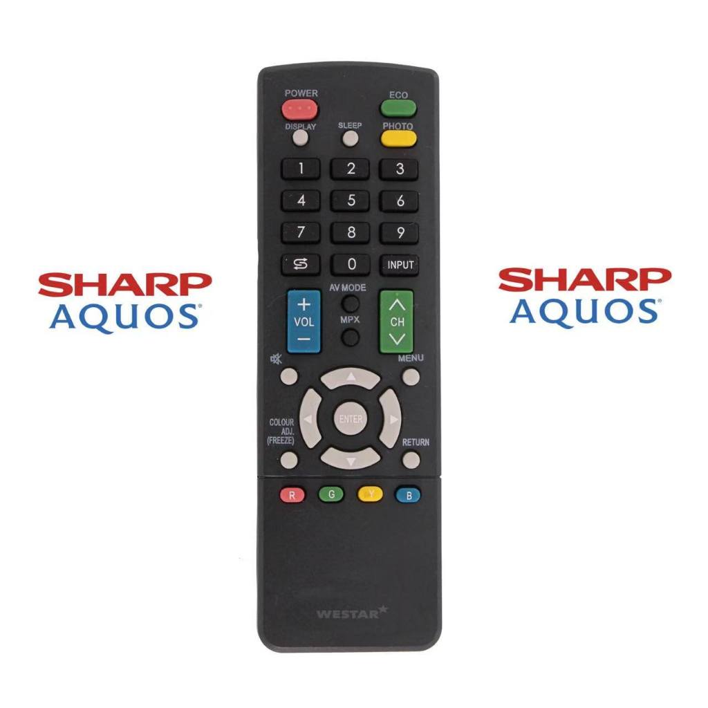 Jual Remote TV Sharp Remote Sharp TV Remote Sharp Aquos | Shopee Indonesia