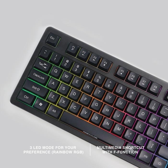 Jual Rexus Keyboard Gaming K9G + Mouse G23 Xierra Combo Bundle TKL ...