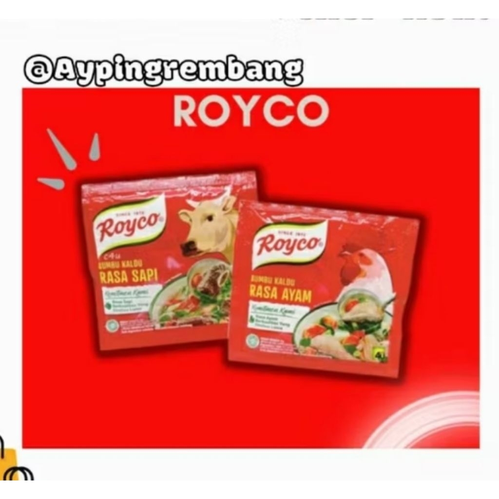 Jual Royco Sachet 8gr 1 Renteng 12pcs | Shopee Indonesia
