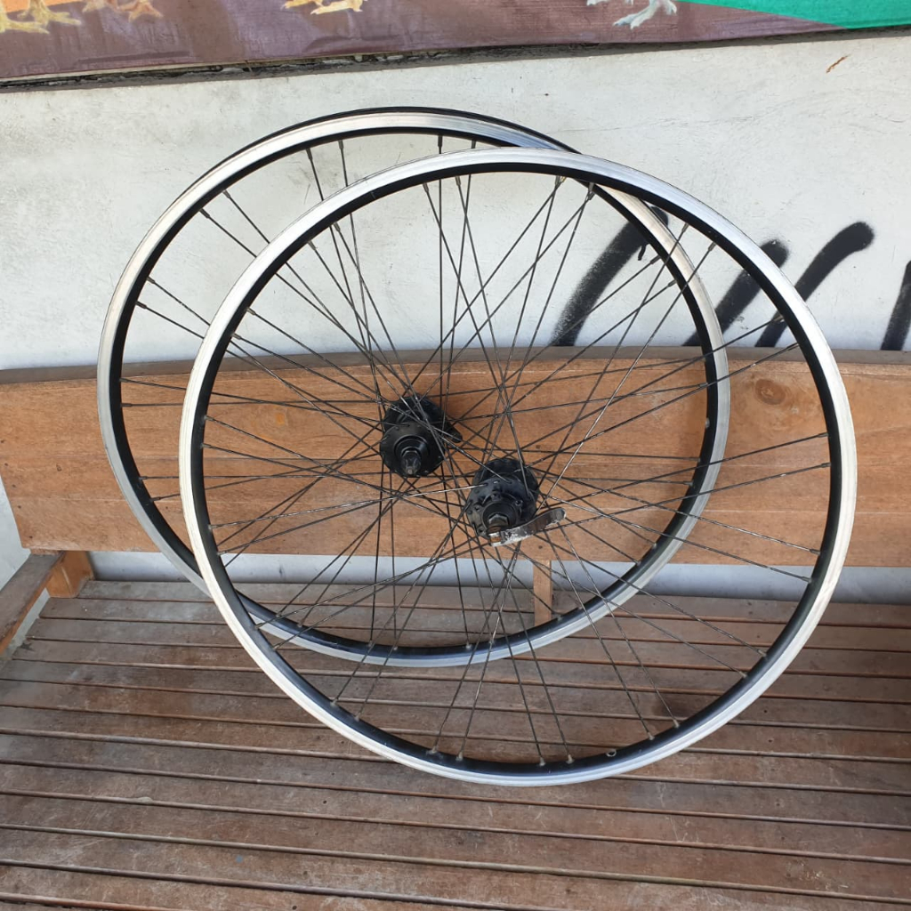 Jual Wheelset 700c copotan Polygon Hybrid | Shopee Indonesia