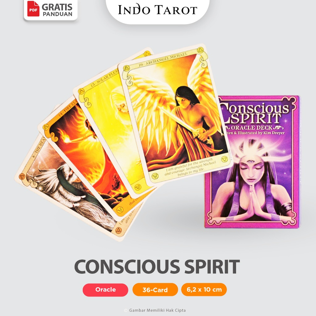 Jual Tarot Conscious Spirit Oracle Kartu Tarot Ramalan - Indo Tarot ...