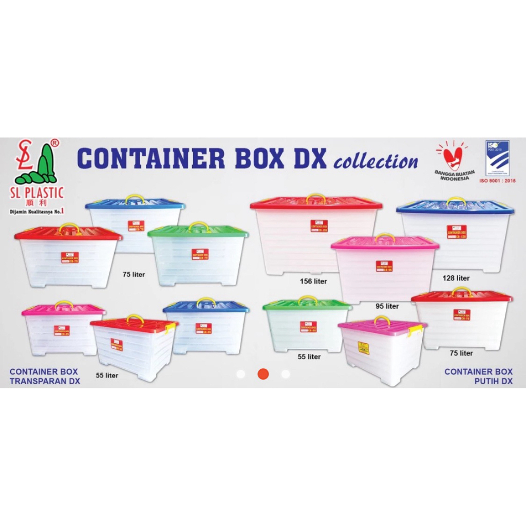 Jual [INSTANT] Container Box SL CB 55 L-CB 75 Liter Kualitas Terjamin ...