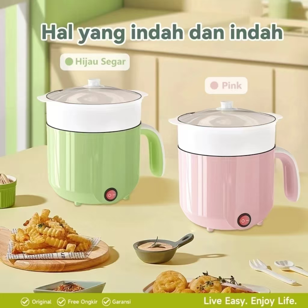 Jual KUUGOO MINI Panci Listrik Serbaguna 1.8L/Electric Cooker MINI ...