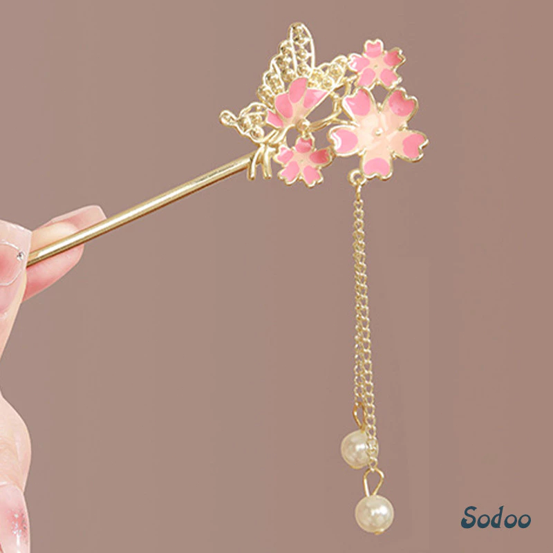 Jual [COD] Jepit Rambut Rumbai Hairpin Wedding China Jepit Rambut ...