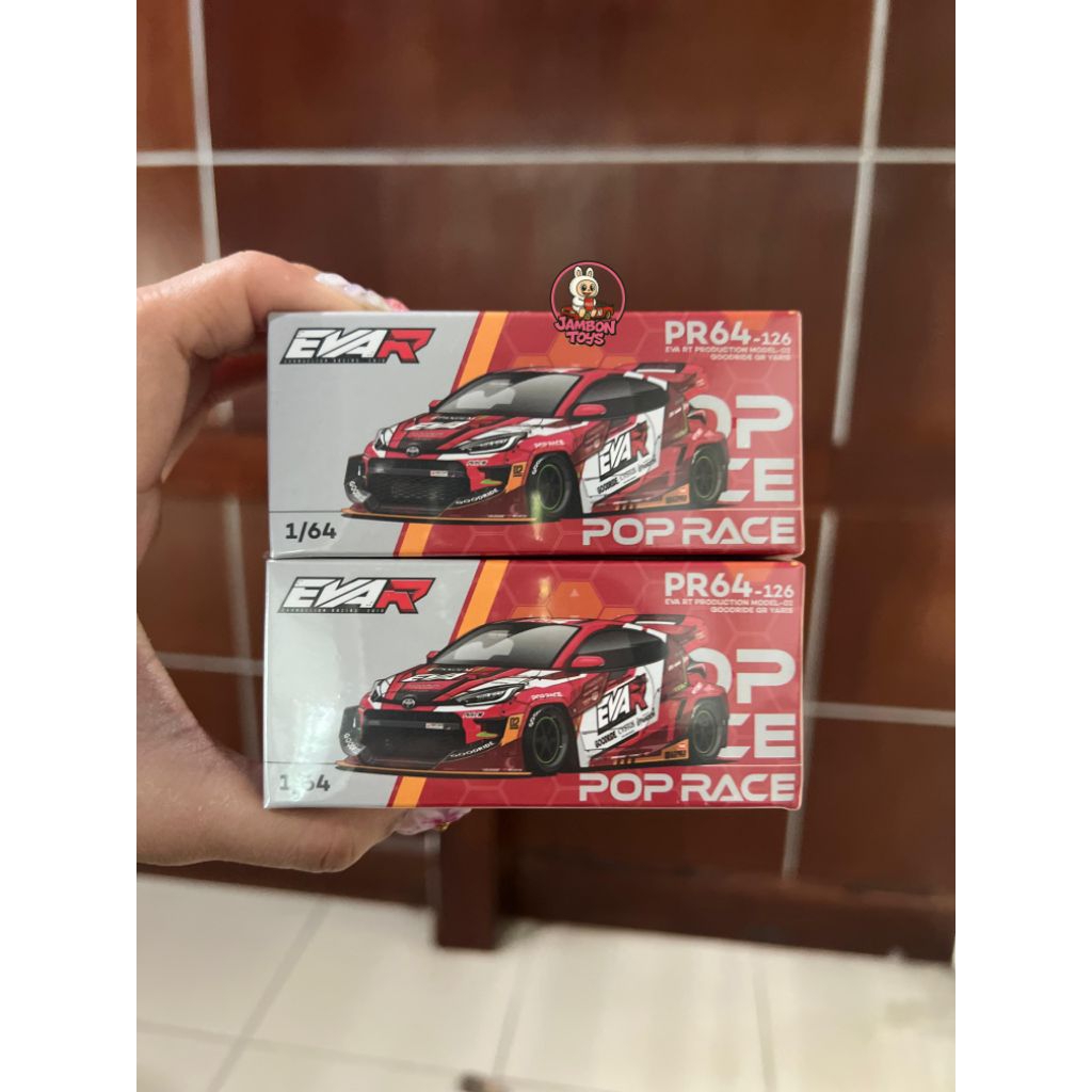 Jual POPRACE GR Yaris Eva R Red (1pcs) | Shopee Indonesia