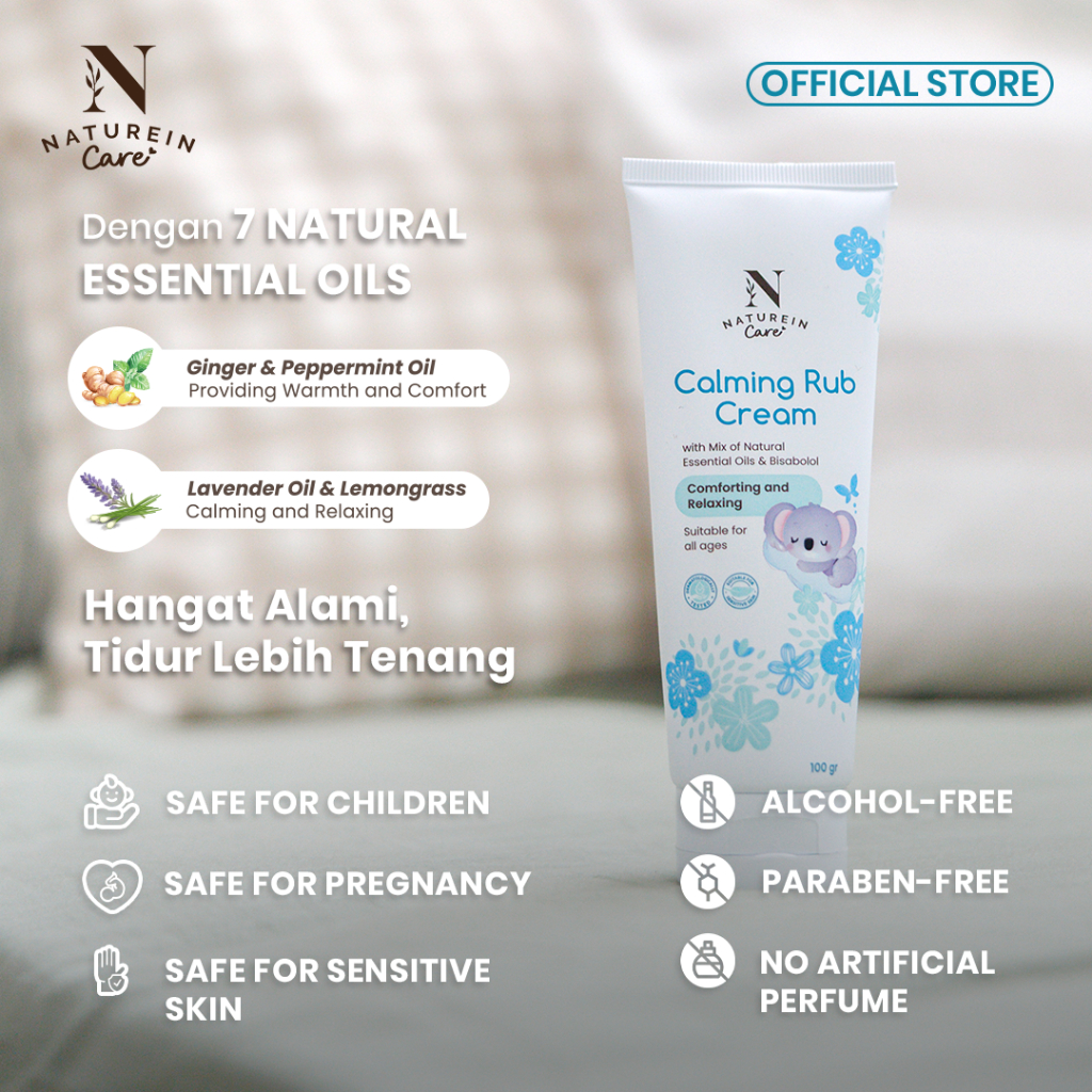 Jual CALMING RUB CREAM 100 G by Naturein Care | Krim Penghangat Bayi ...