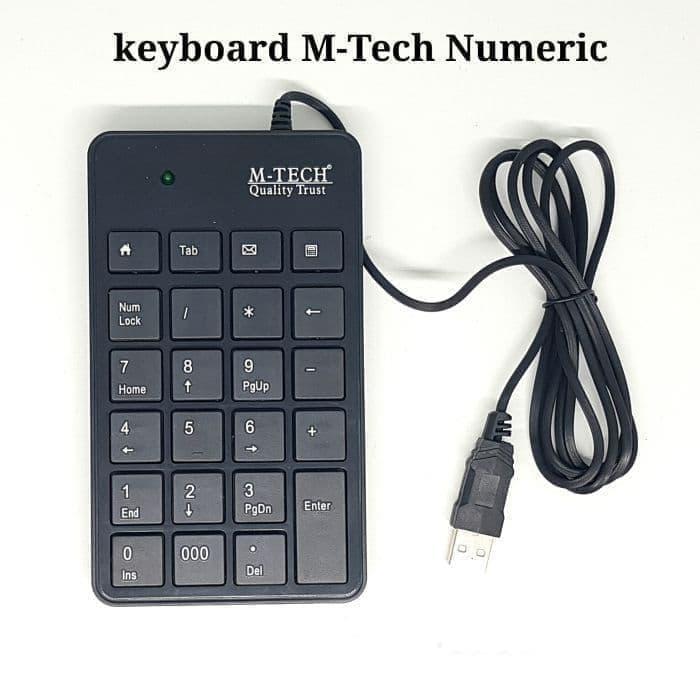 Jual M-Tech Keyboard Numeric Keypad usb | Shopee Indonesia