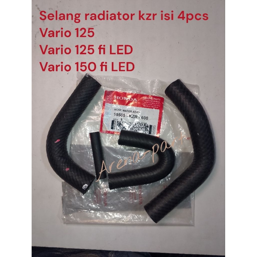 Jual SELANG RADIATOR KZR BUAT MOTOR VARIO 125 VARIO 125 FI LED VARIO ...