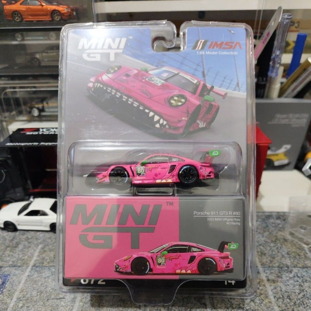 Jual MINI GT ROXY PORSCHE 911 GT3 #80 2023 IMSA | Shopee Indonesia