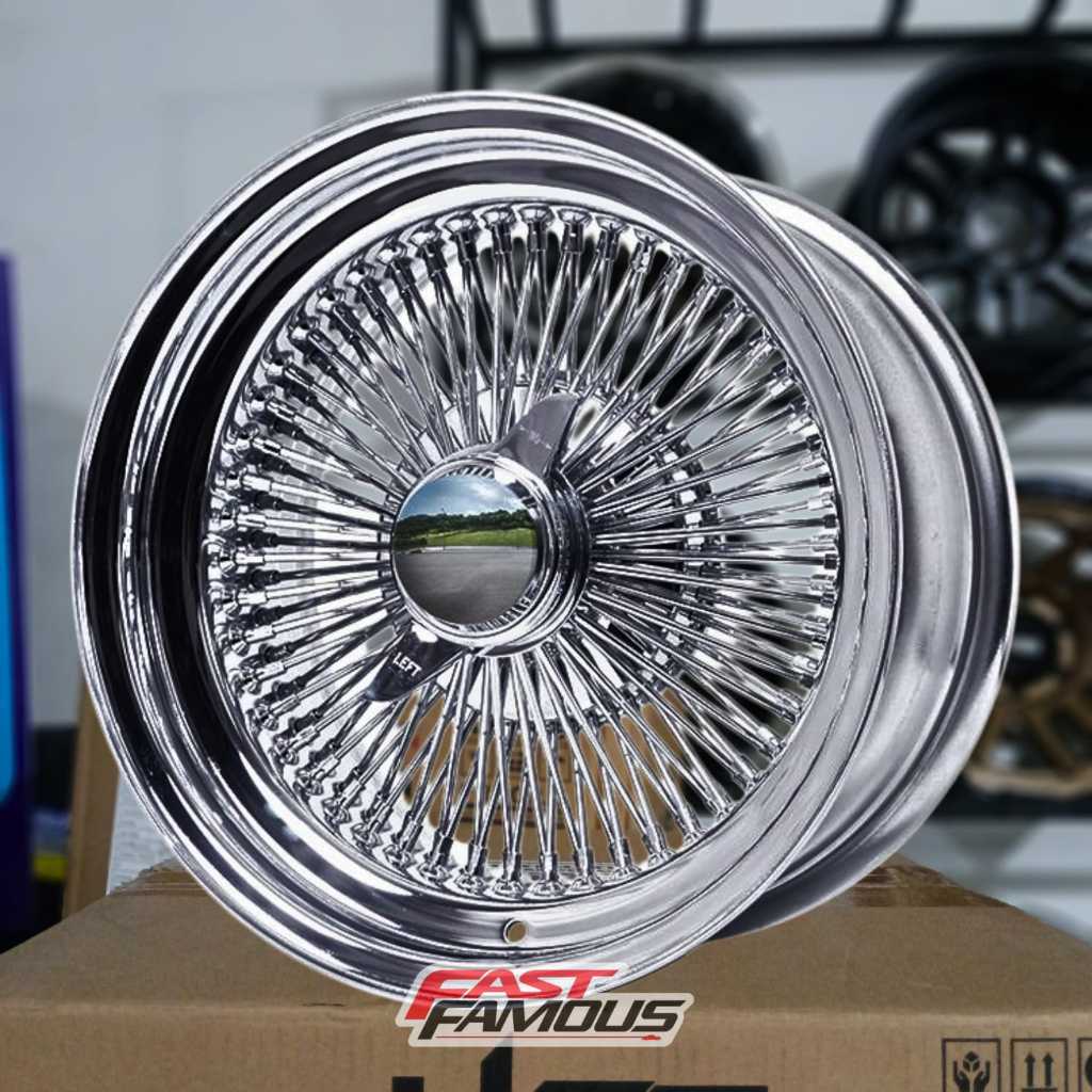 Jual Velg mobil WIRE WHEELS HSR R15 PCD 5X108,112,120 Cocok untuk Mercy ...