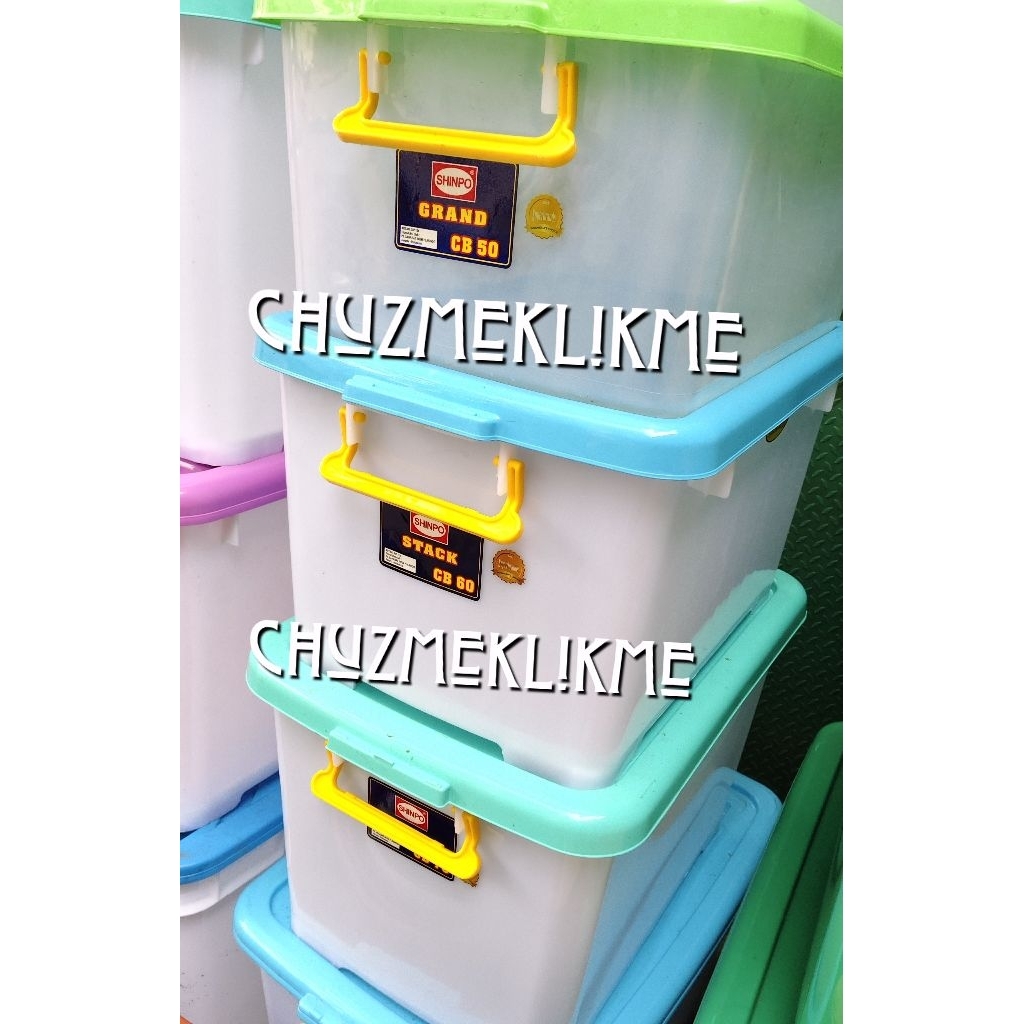 Jual Container box shinpo Grand CB 50/kotak box shinpo CB 50,CB 52,CB ...