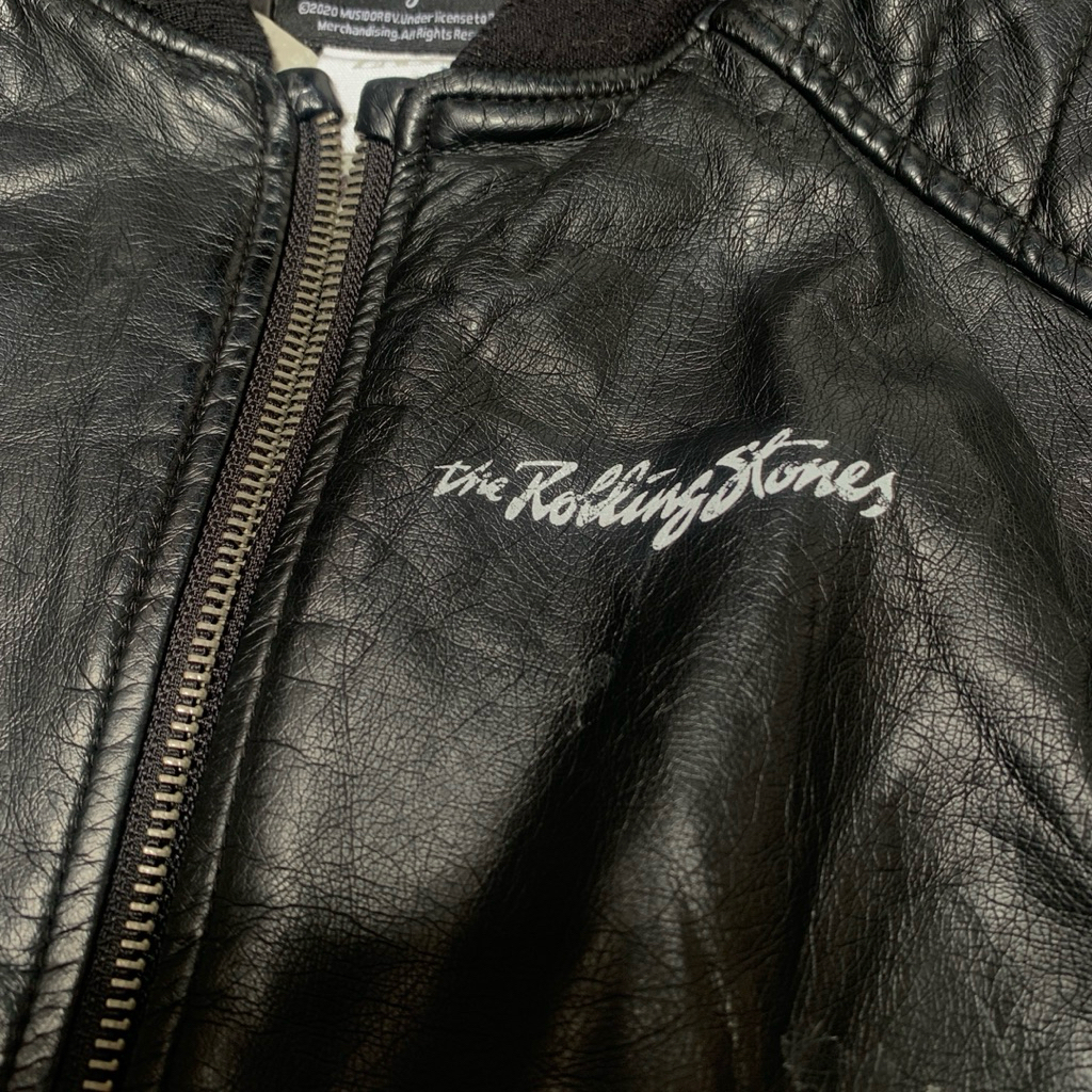 Jual Jaket Rolling Stones Second / Rolling Stones x Z*RA | Shopee Indonesia