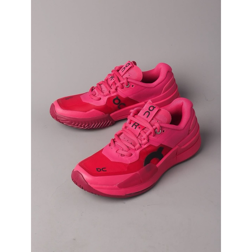 Chaussures de padel On THE ROGER Pro 2 Women Pink Grenadine