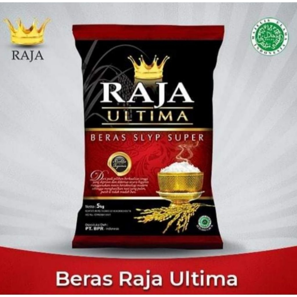 Jual Beras Raja Ultima Kemasan Bag 5kg Super | Shopee Indonesia