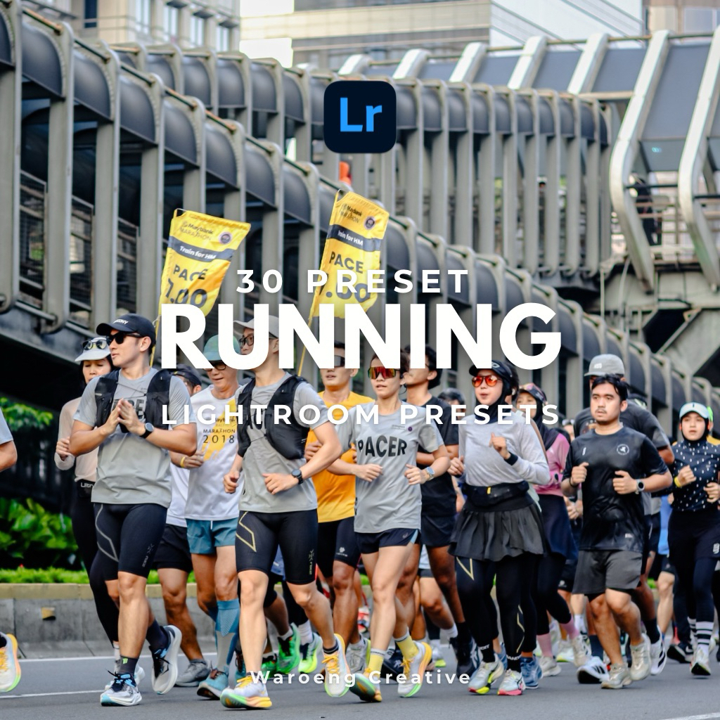 Jual 30 Presets Lightroom Lari Natural | Preset Lari Running ...
