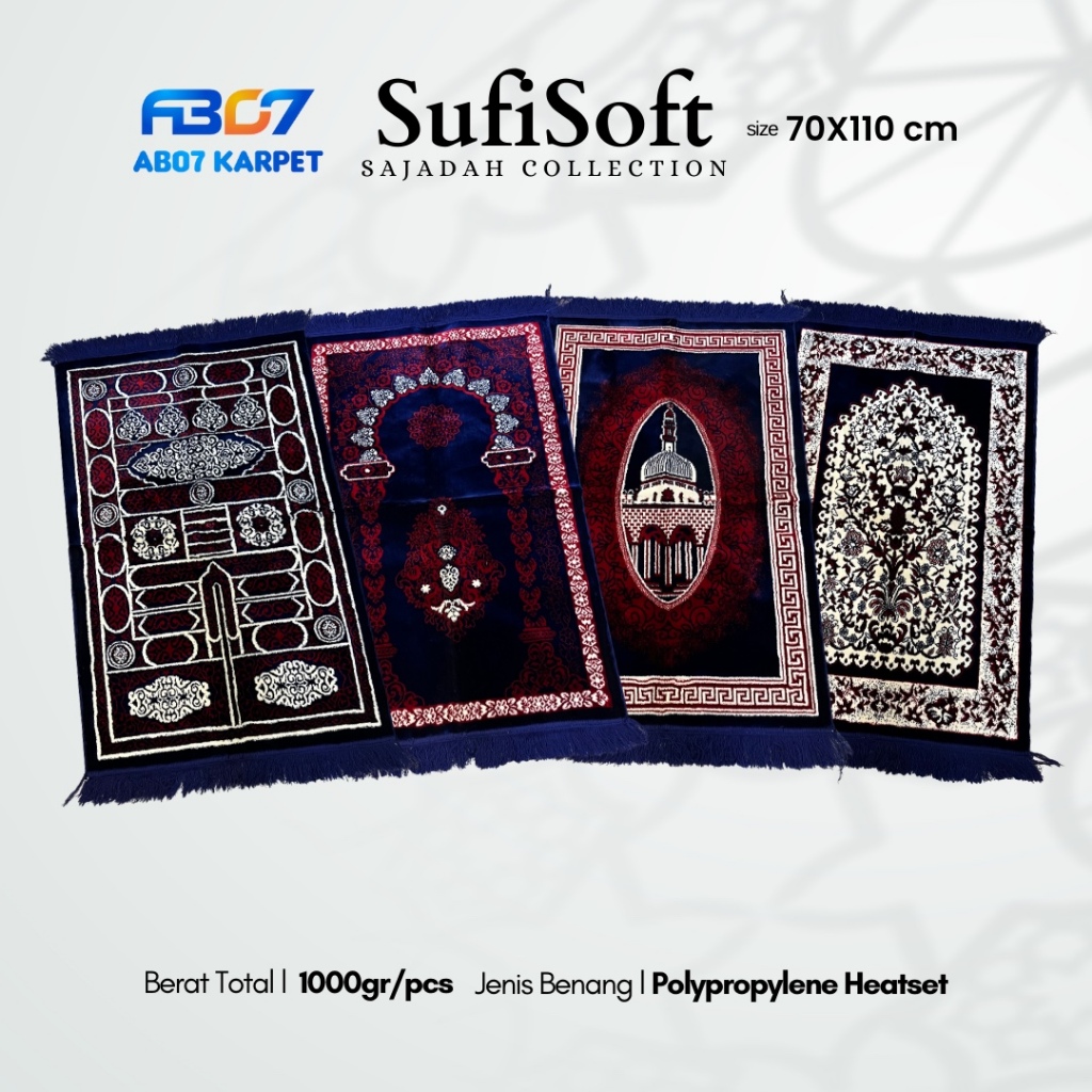 Jual AB07 - Sajadah Sufi Soft Premium – Ketentraman dalam Setiap Sujud ...