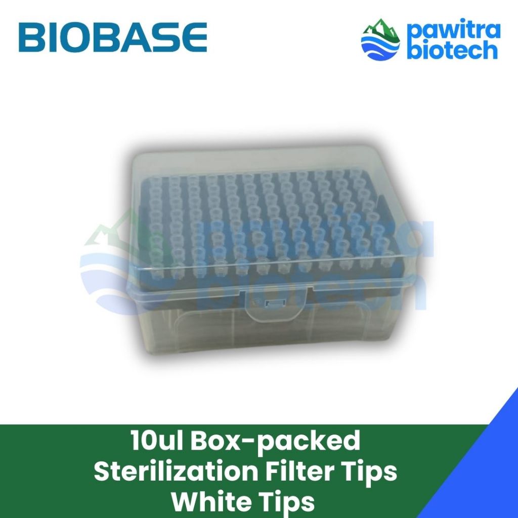 Jual 10ul Box-Packed Sterilization Filter Tips Pipet Lab Microtips ...