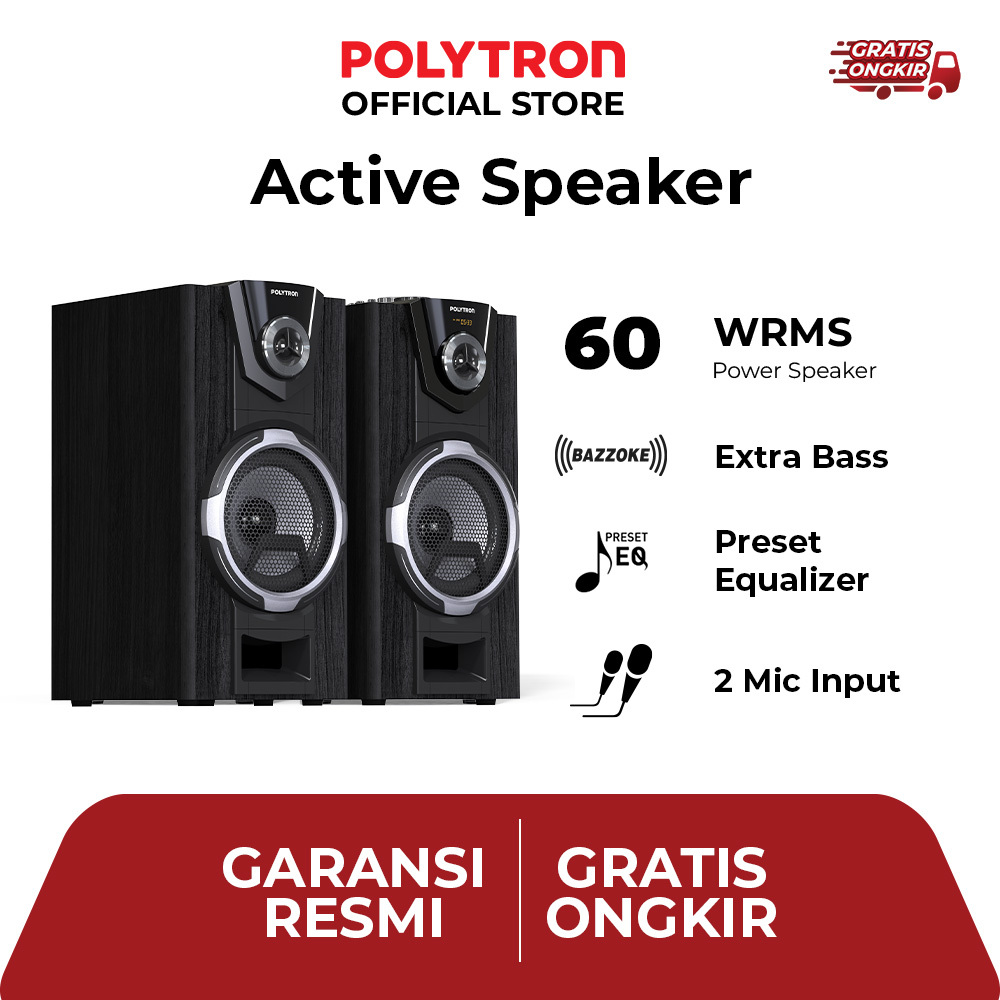 Jual POLYTRON SPEAKER AKTIF 8