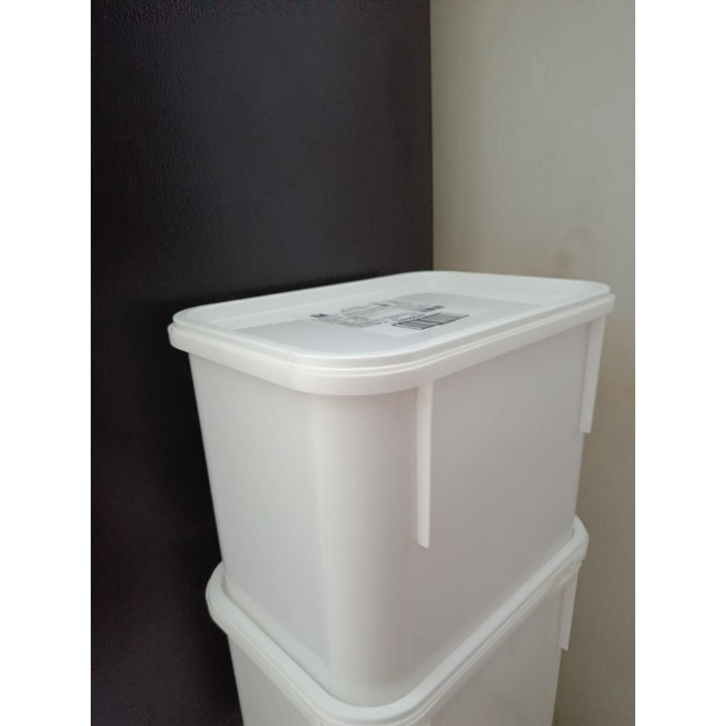 Jual Storage Box Putih - Kotak Penyimpanan Putih Es Krim 8lt + Tutup ...